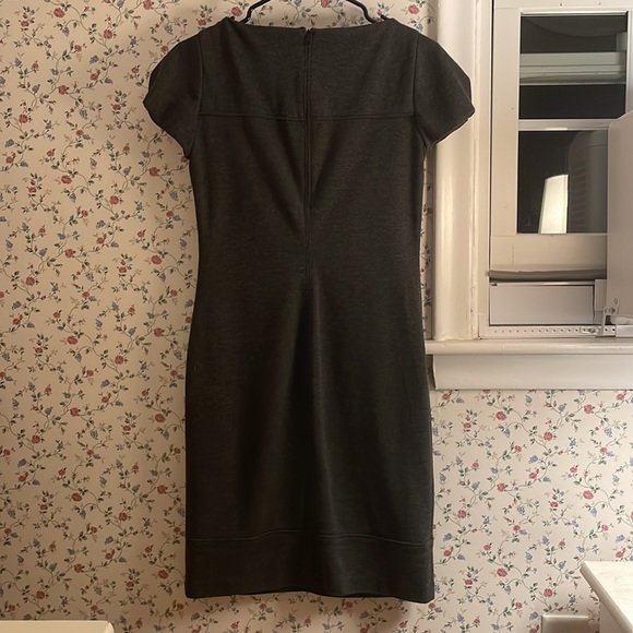 Grey Midi Dress | Business Formal - Picture 3 of 4